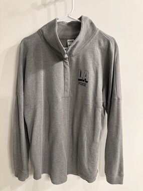 PINK Victoria's Secret Gray LA Pullover Sweatshirt
